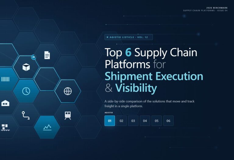 Top 6 Logistics Platforms for Integrated Visibility and Shipment Execution