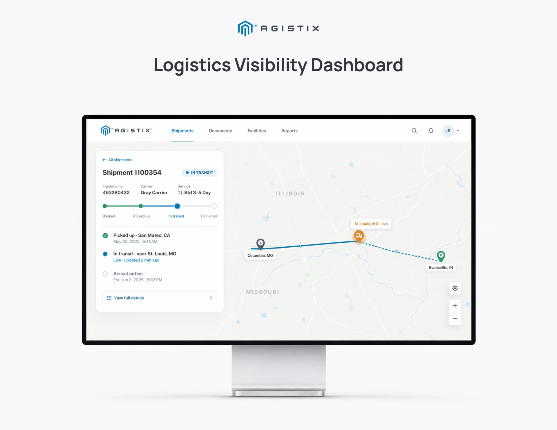 Supply chain data integration improving logistics visibility and shipment tracking